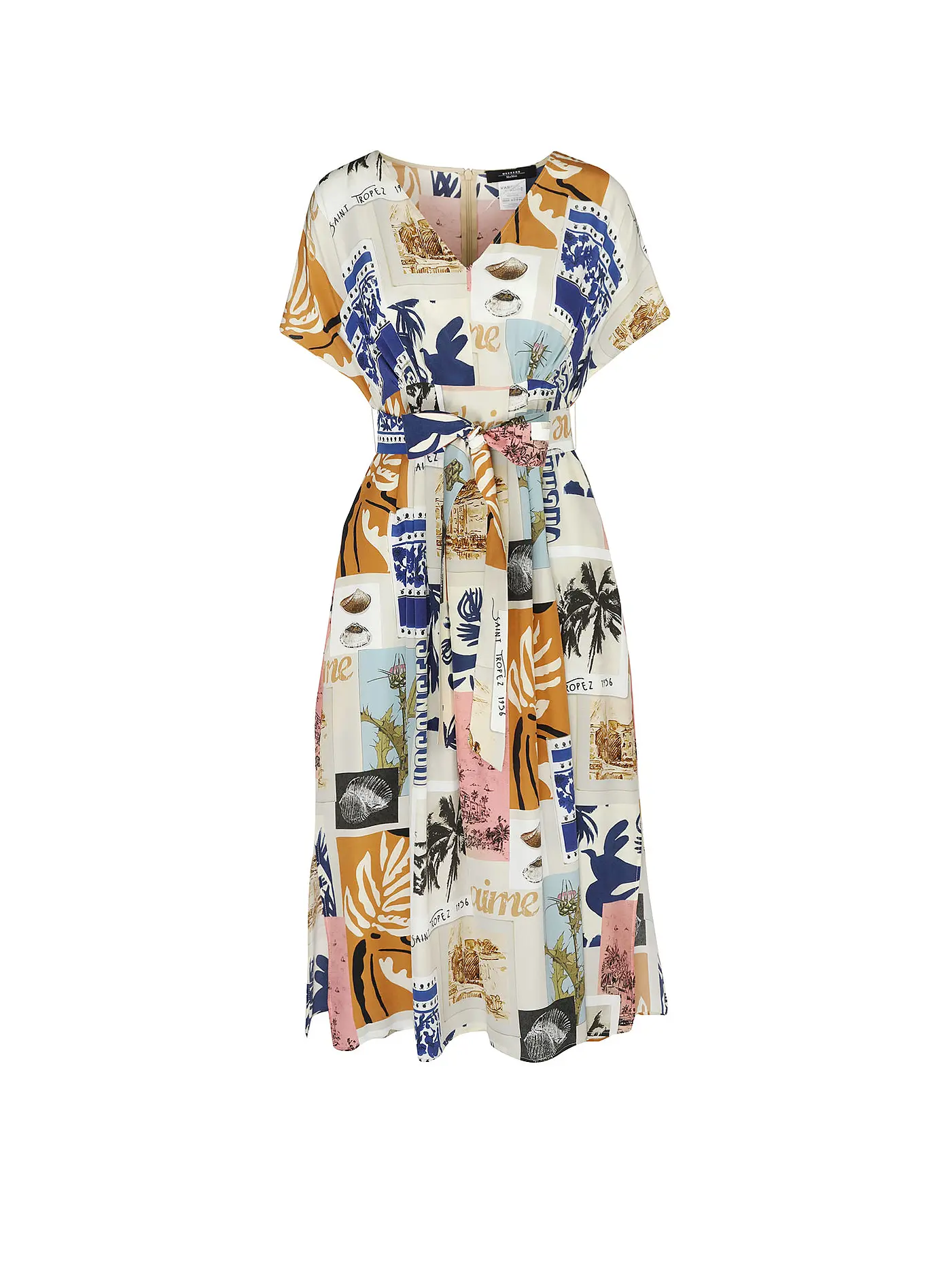 WEEKEND MAX MARA | Seidenkleid CURSORE | 